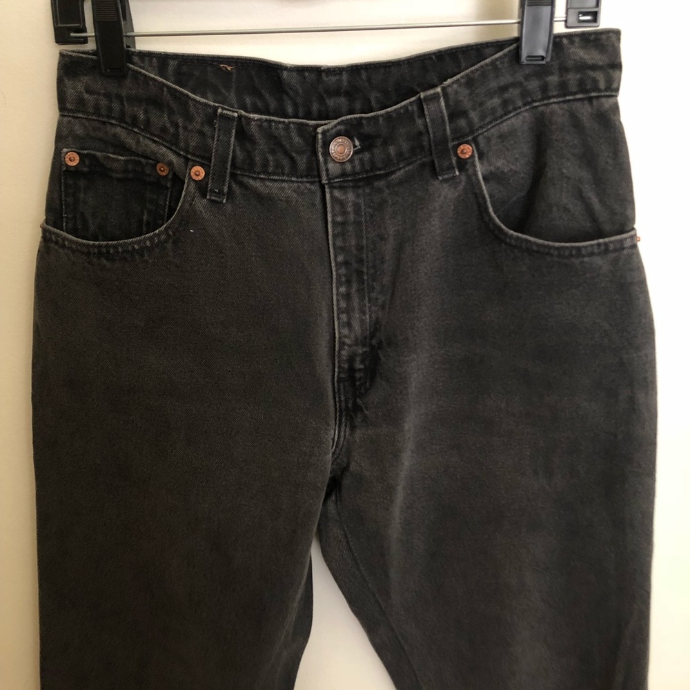 Black high waisted jeans, Levi’s